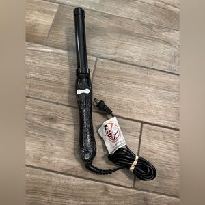 Beachwaver Black Curling Wand with Glitter Handle